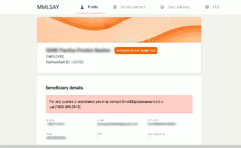 Mukhyamantri Lok Sevak Arogya Yojana Apply Online - mmlsay assam gov in registration